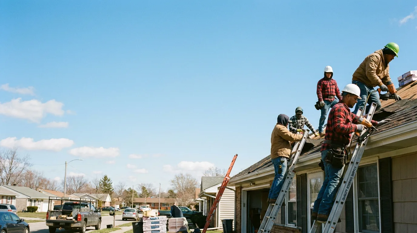 Roofing in Almont, MI near me